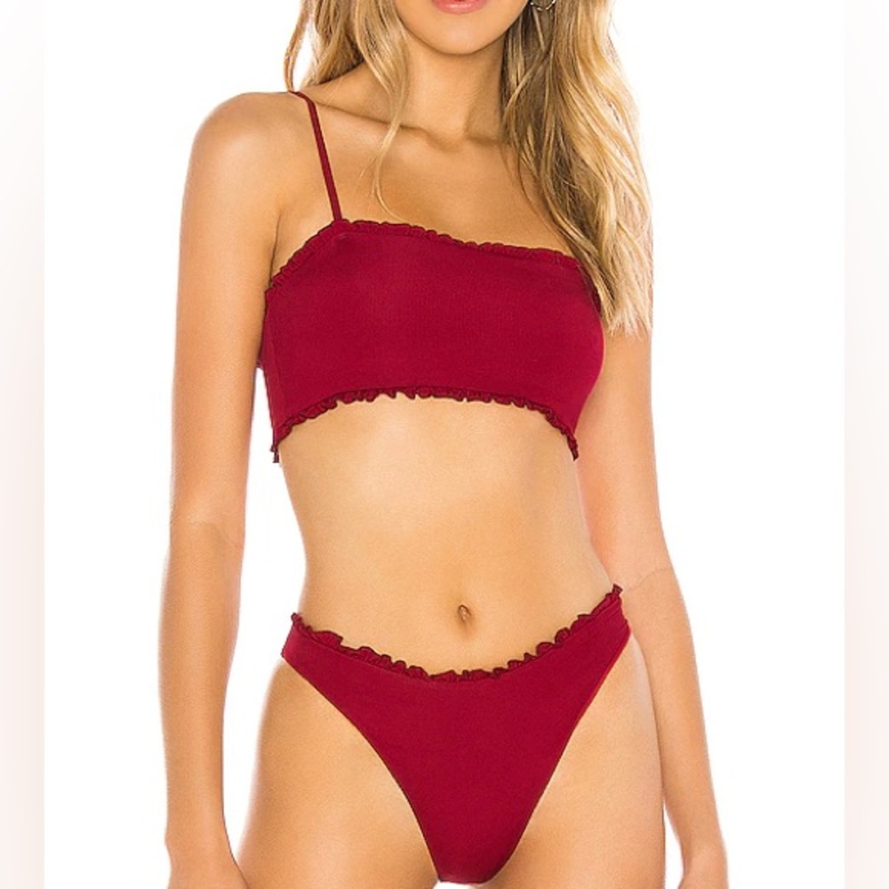 House of Harlow mid waist swim set
